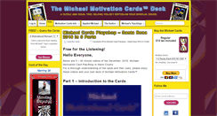 Desktop Screenshot of michaelcards.com